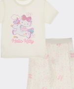 Set Pijama Pantalón y Playera Hello Kitty de  Beba Años