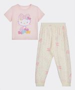 Set Pijama Pantalón y Playera Hello Kitty de  Beba Años
