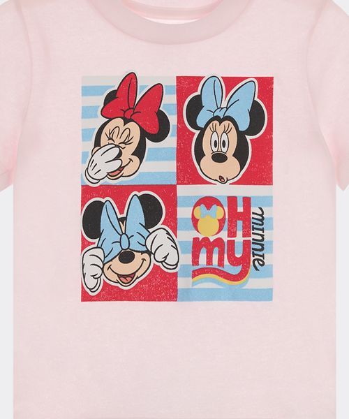 Playera de Licencia Minnie Mouse de  Beba Años