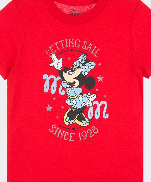 Playera de Licencia Minnie Mouse de  Beba Años
