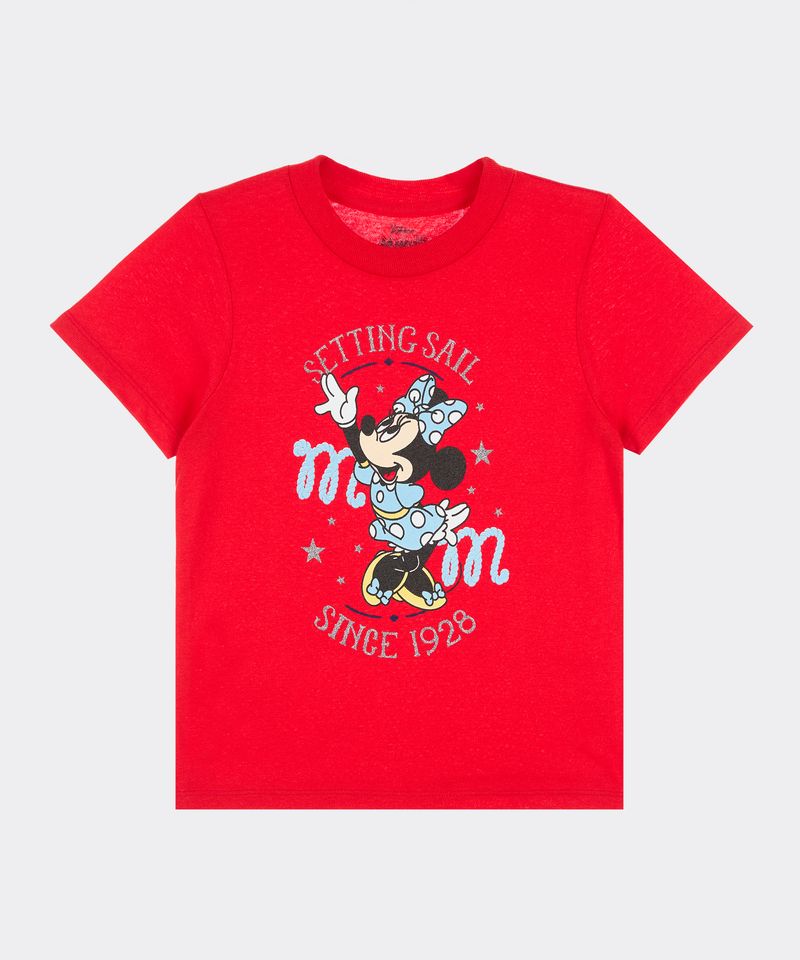 Playera de Licencia Minnie Mouse de  Beba Años