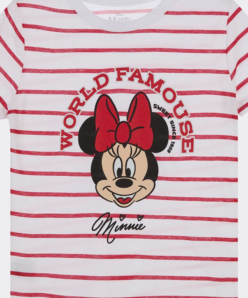Playera de Licencia Minnie Mouse de  Niña Infantil