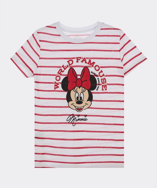 Playera de Licencia Minnie Mouse de  Niña Infantil