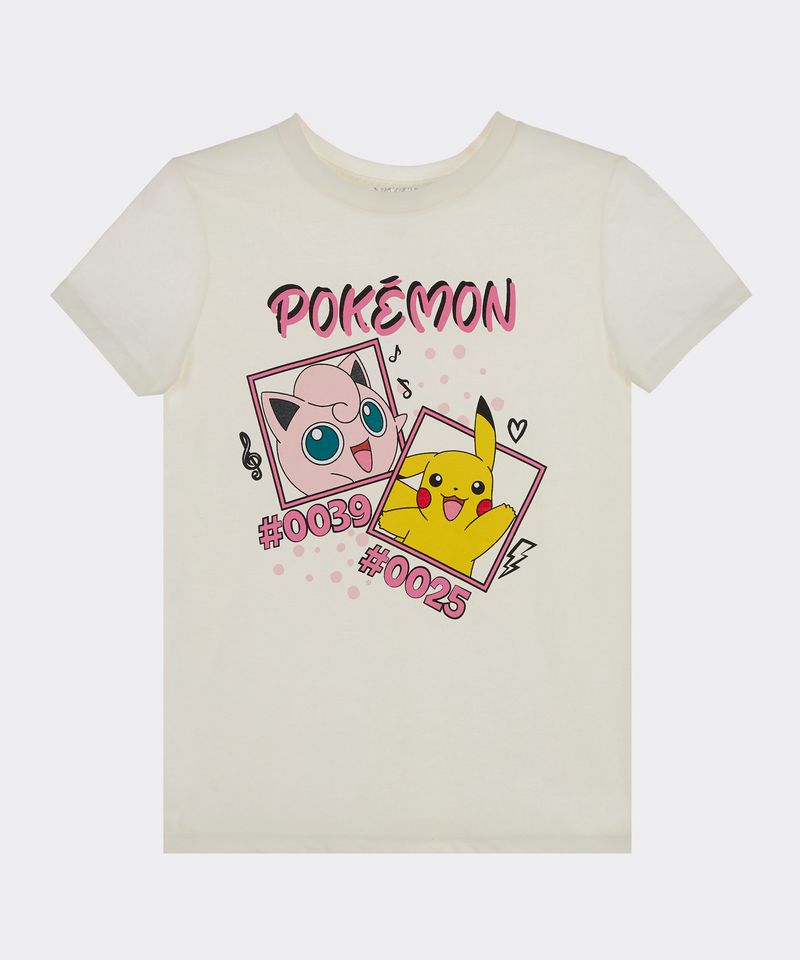 Playera de Licencia Pokemon de  Niña Infantil
