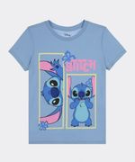Playera de Licencia Stitch de  Niña Juvenil