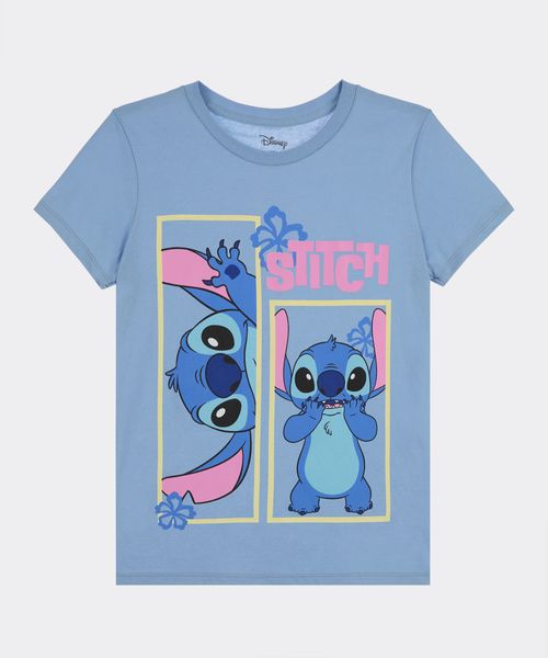 Playera de Licencia Stitch de  Niña Juvenil