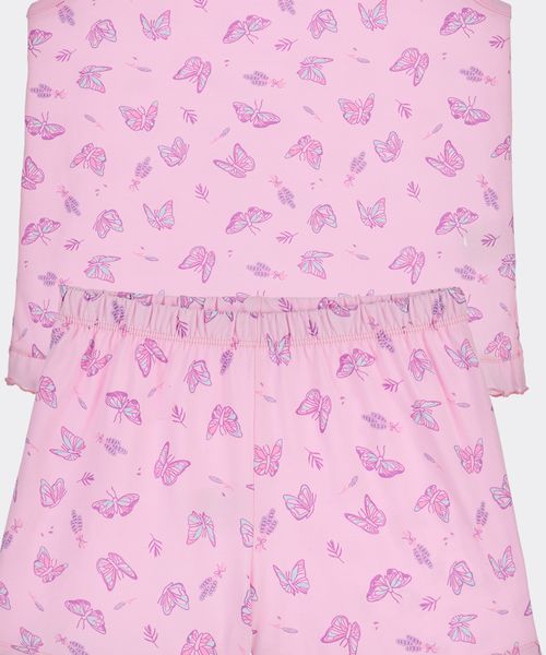 Set Pijama  Short y Tank Top  de  Niña Infantil