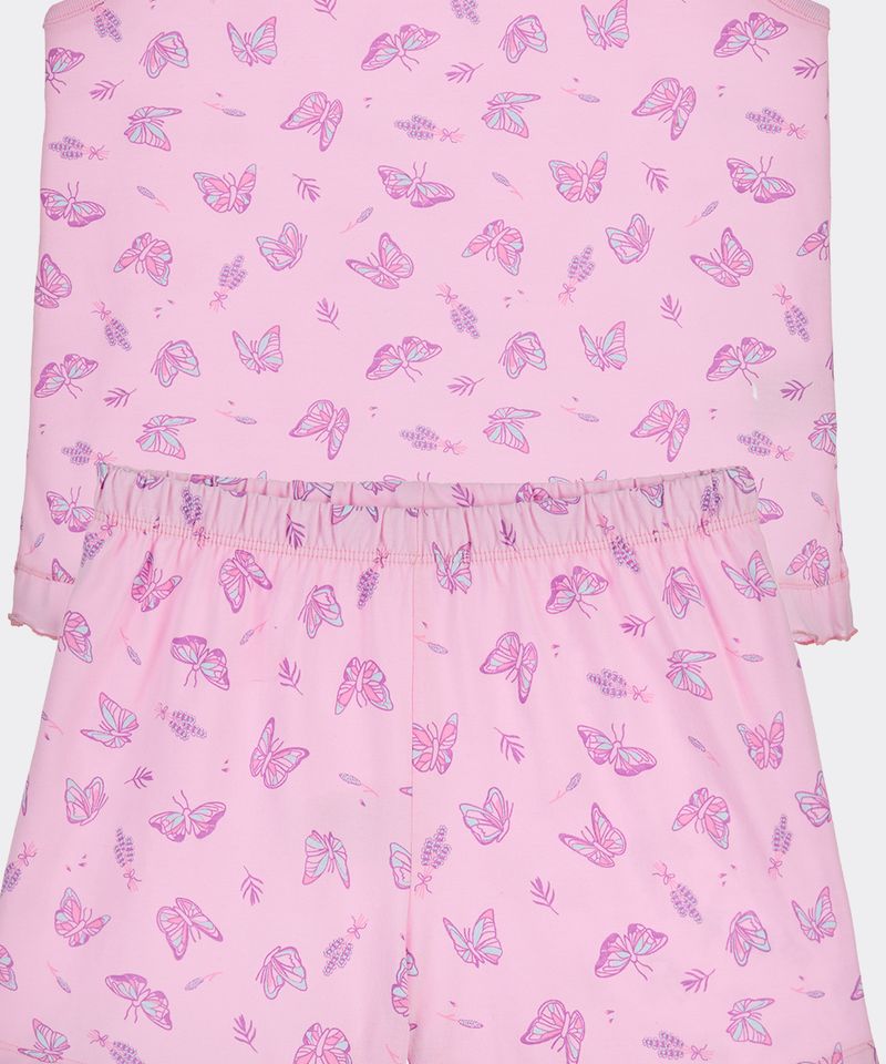 Set Pijama  Short y Tank Top  de  Niña Infantil