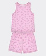 Set Pijama  Short y Tank Top  de  Niña Infantil