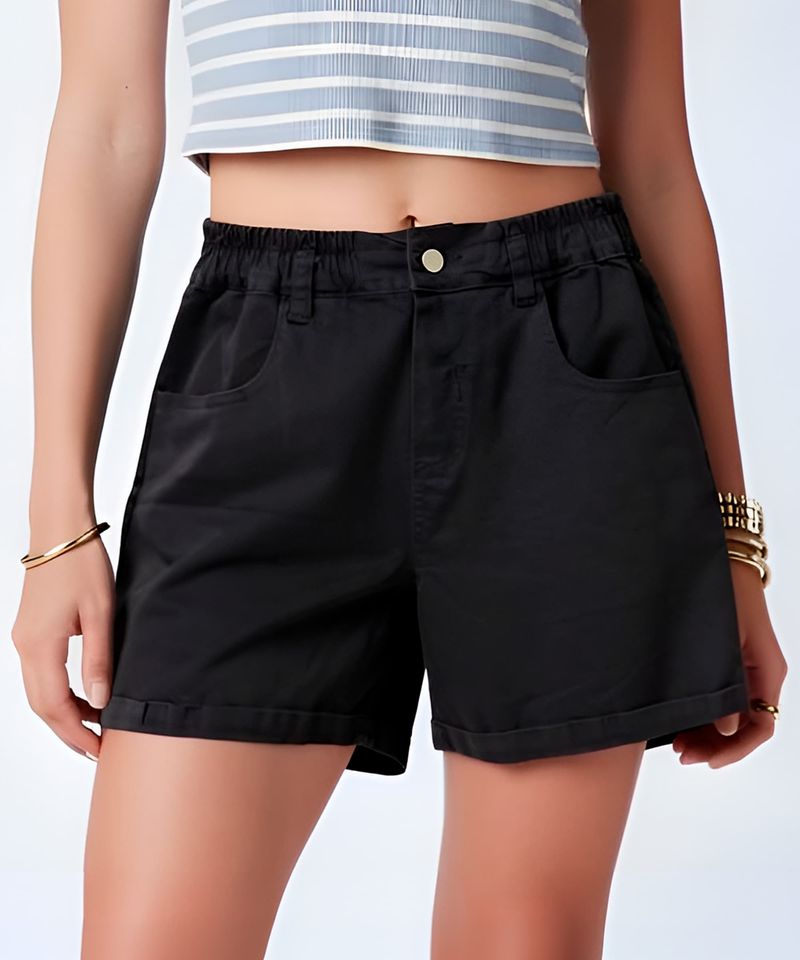 Bermuda de Gabardina  de  Dama