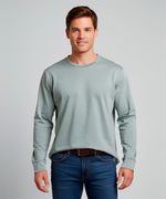 Playera Manga Larga  de  Caballero