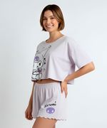 Set Pijama Short y Playera Kuromi de  Dama