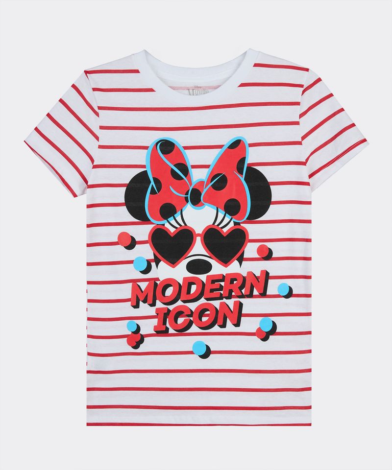 Playera de Licencia Minnie Mouse de  Niña Juvenil
