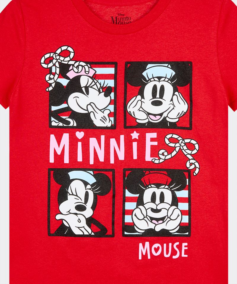 Playera de Licencia Minnie Mouse de  Niña Juvenil