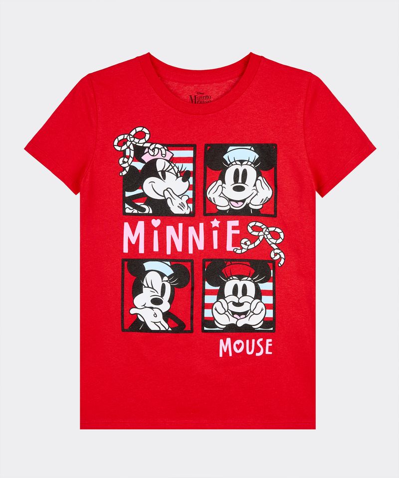 Playera de Licencia Minnie Mouse de  Niña Juvenil