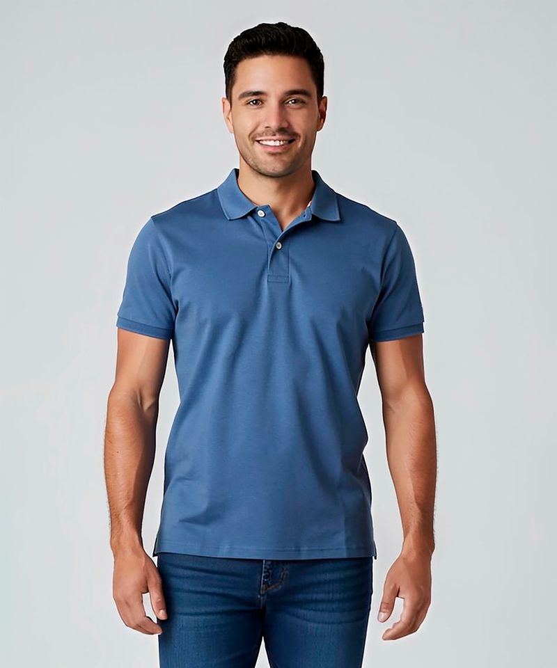 Playera Polo Manga Corta  de  Caballero