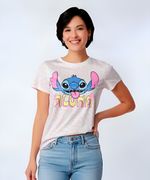 Playera de Licencia Stitch de  Niña Juvenil
