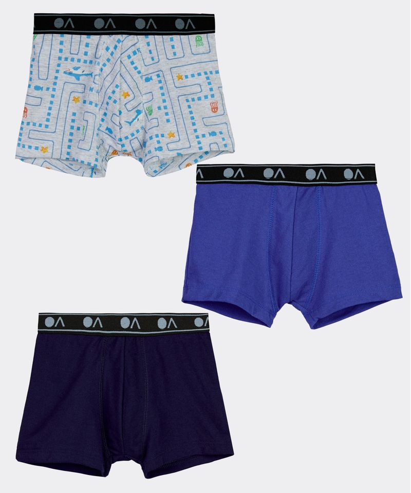 3 Pack Bóxer  de  Niño Infantil