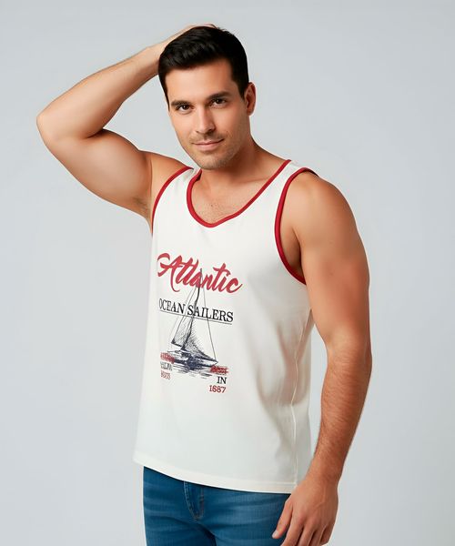 Playera Tank Top  de  Caballero