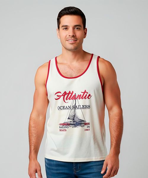 Playera Tank Top  de  Caballero
