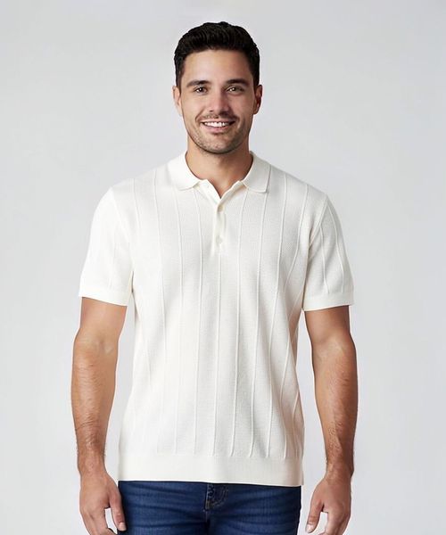 Suéter Manga Corta  de  Caballero