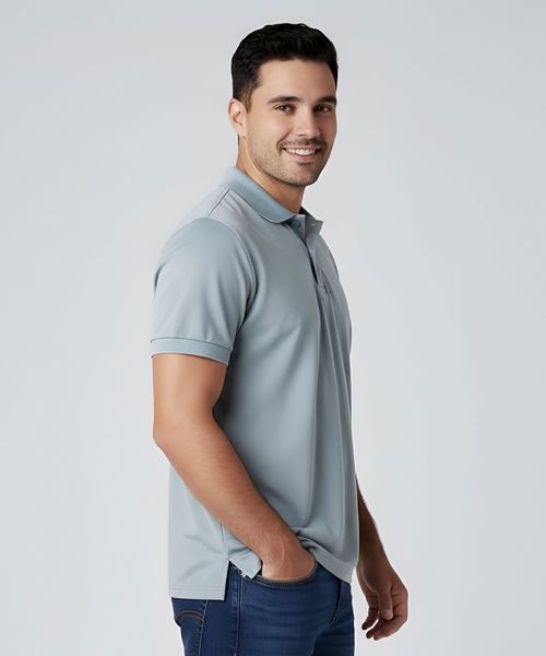 Playera Polo Manga Corta  de  Caballero