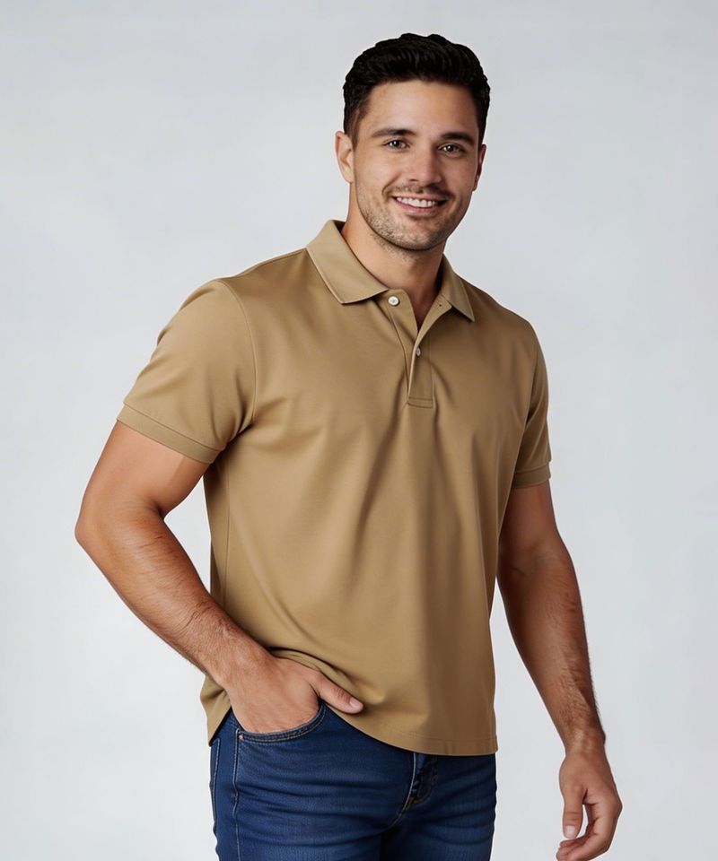 Playera Polo Manga Corta de Caballero