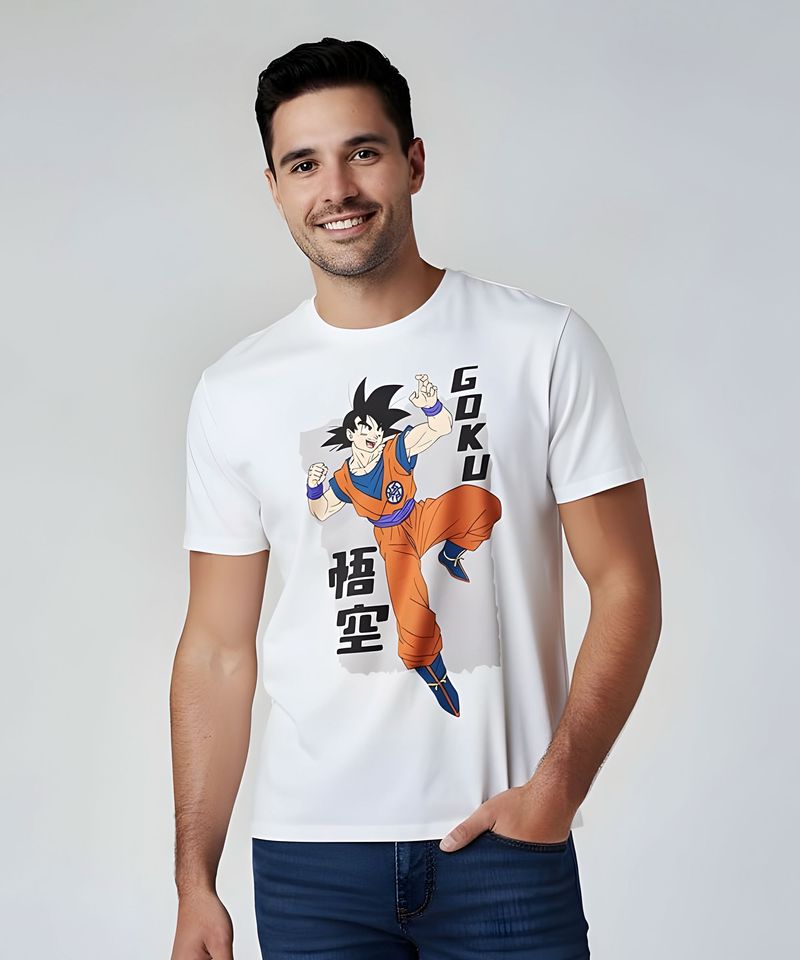 Playera de Licencia Dragon Ball de Caballero