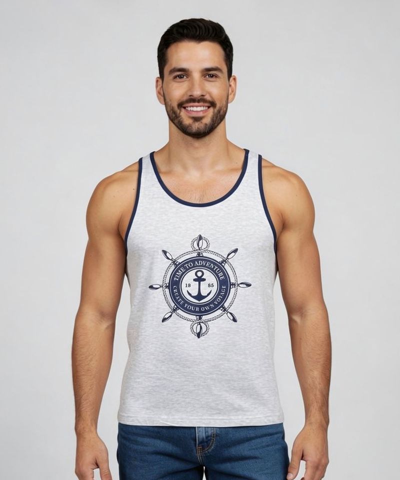 Playera Tank Top de Caballero
