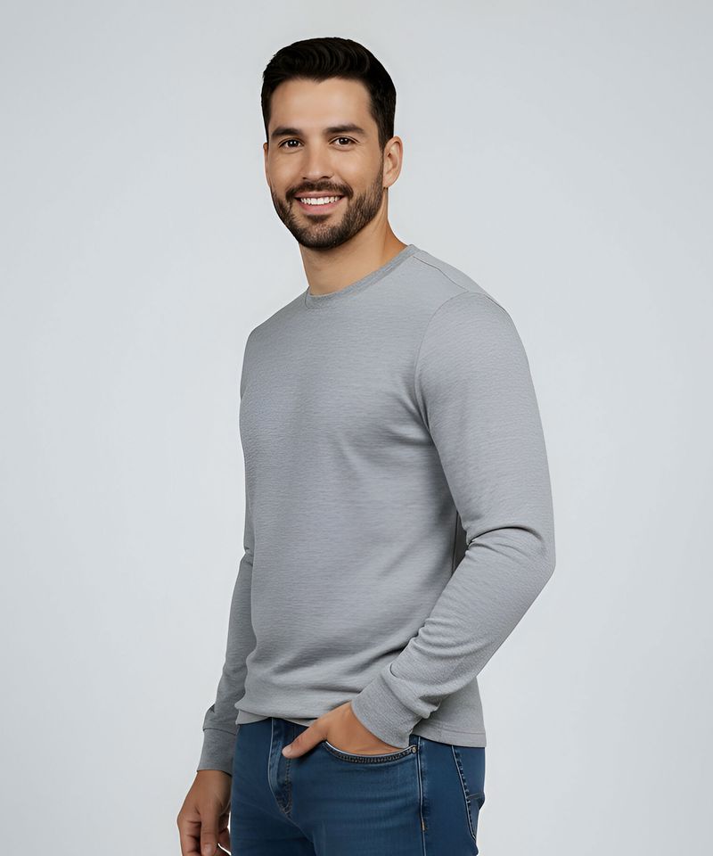 Playera Manga Larga de Caballero