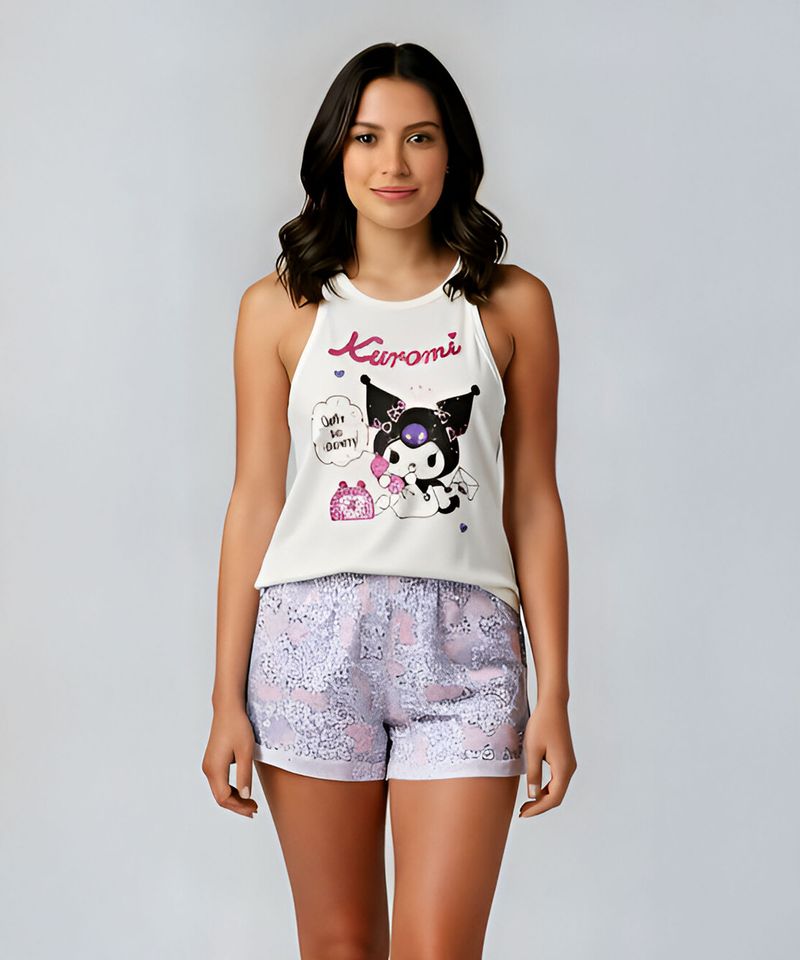 Set Pijama Kuromi de Dama