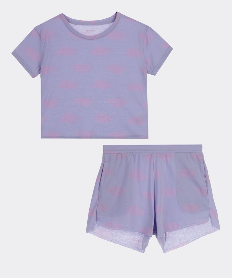 Set Pijama Short y Playera de Niña Juvenil