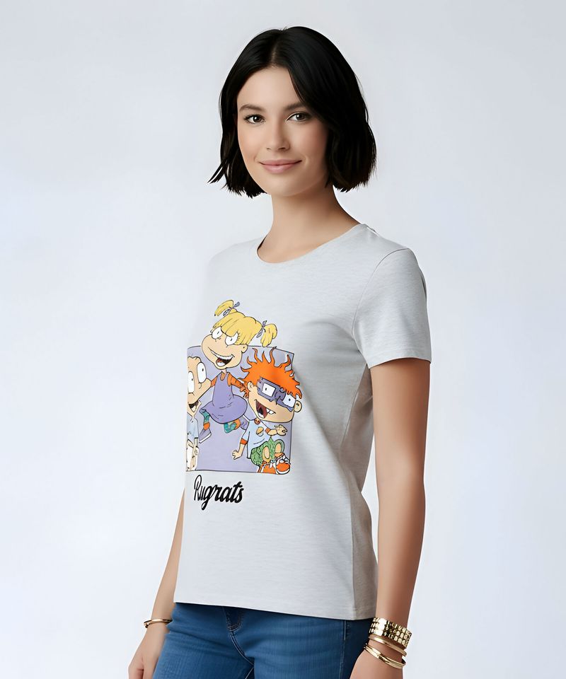 Playera de Licencia Mickey Mouse de Dama