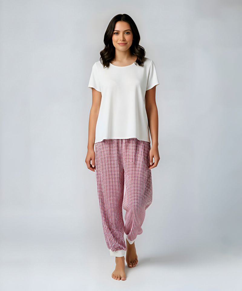 Set Pijama Pantalón y Playera de Dama