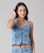 Chaleco  de  Mezclilla Dama