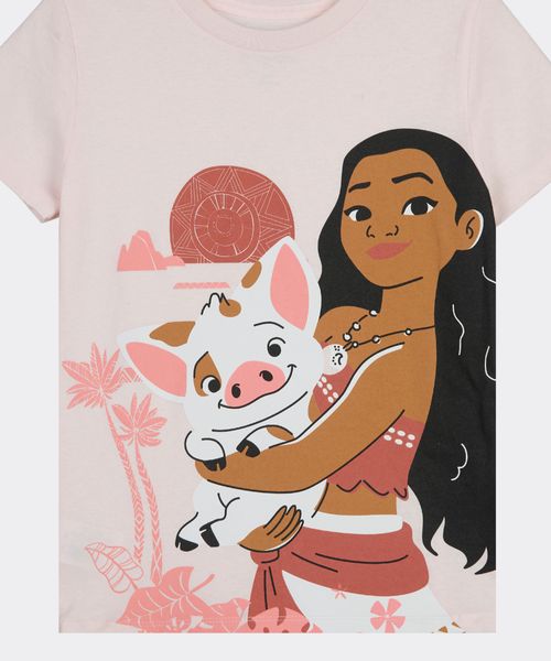 Playera de Licencia  Moana de  Niña Infantil