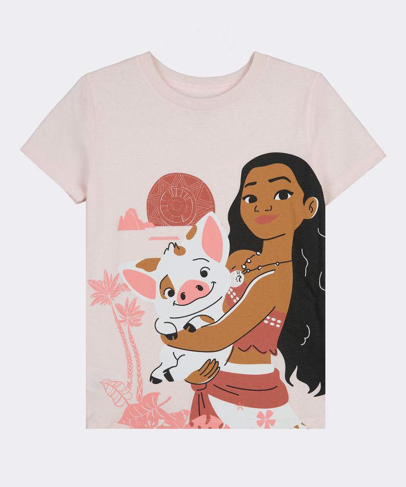 Playera de Licencia  Moana de  Niña Infantil