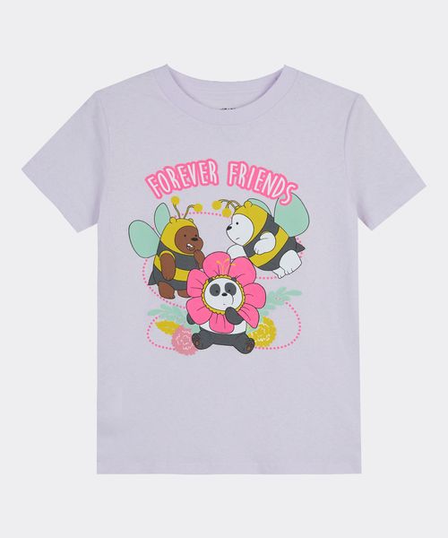 Playera de Licencia We Bare Bears de  Niña Infantil