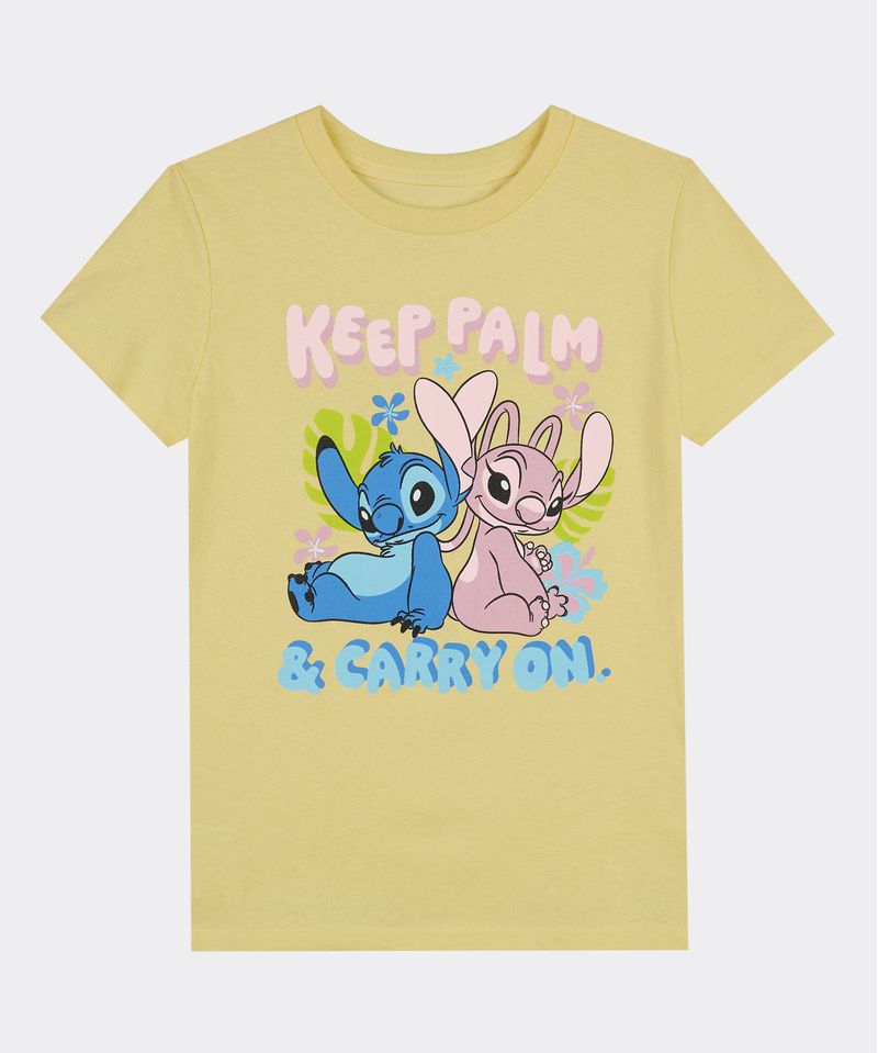 Playera de Licencia Stitch de  Niña Infantil