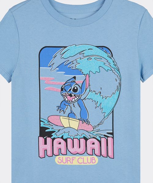 Playera de Licencia Stitch de  Niña Infantil