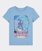 Playera de Licencia Stitch de  Niña Infantil
