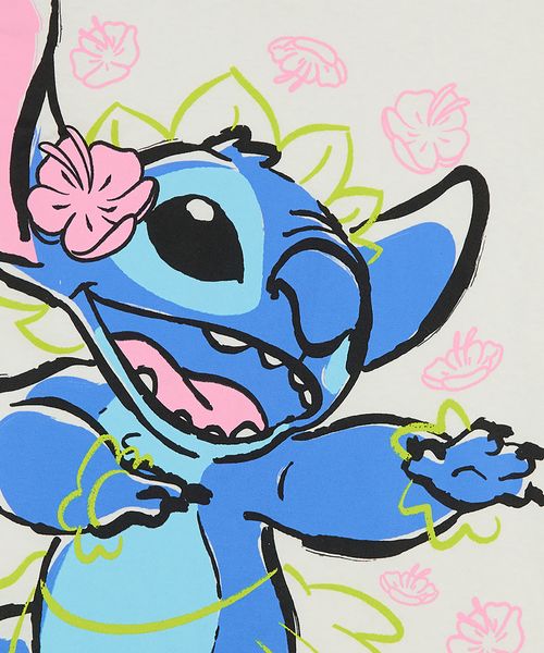 Playera de Licencia Stitch de  Niña Infantil