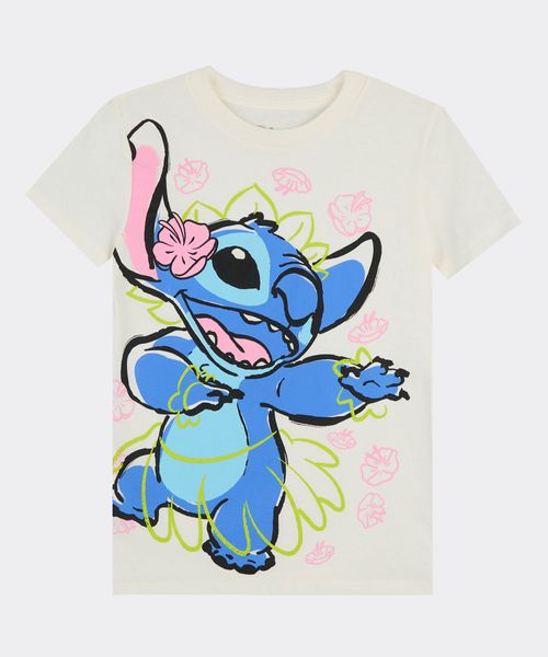 Playera de Licencia Stitch de  Niña Infantil