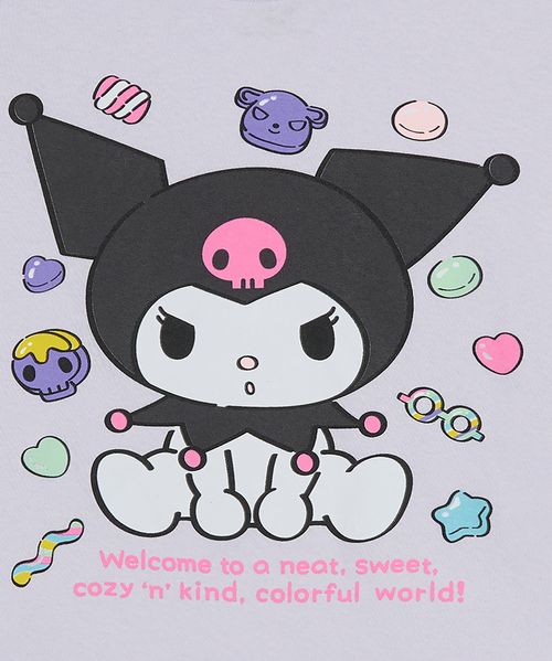 Playera de Licencia Kuromi de  Niña Infantil