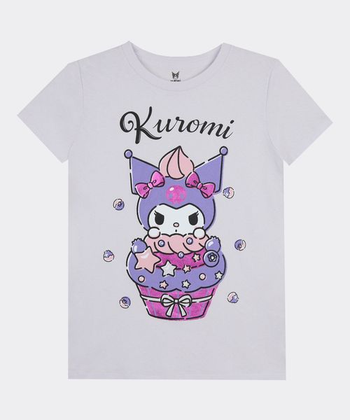 Playera de Licencia Kuromi de  Niña Juvenil