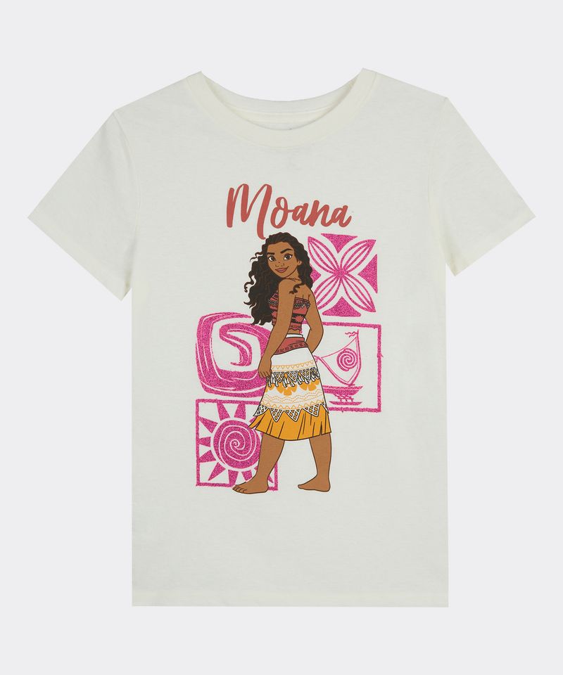 Playera de Licencia  Moana de  Niña Infantil