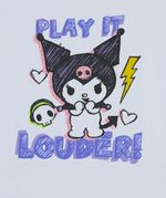 Playera de Licencia Kuromi de  Niña Infantil