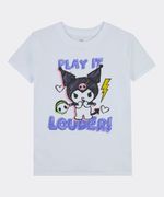 Playera de Licencia Kuromi de  Niña Infantil