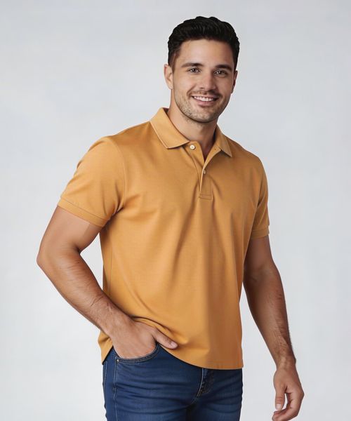 Playera Polo Manga Corta  de  Caballero