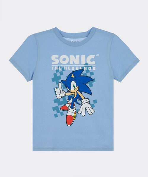 Playera de Licencia Sonic de  Niño Infantil